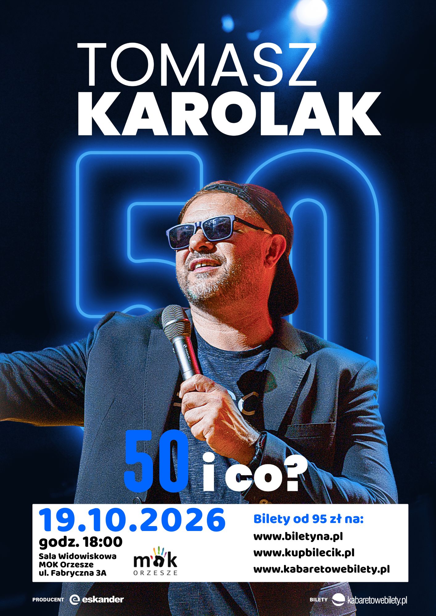 Tomasz Karolak w MOK Orzesze