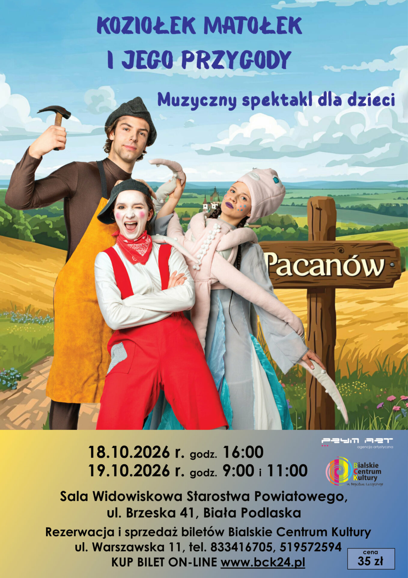 Goat Matołek and his adventures — Musical performance for children