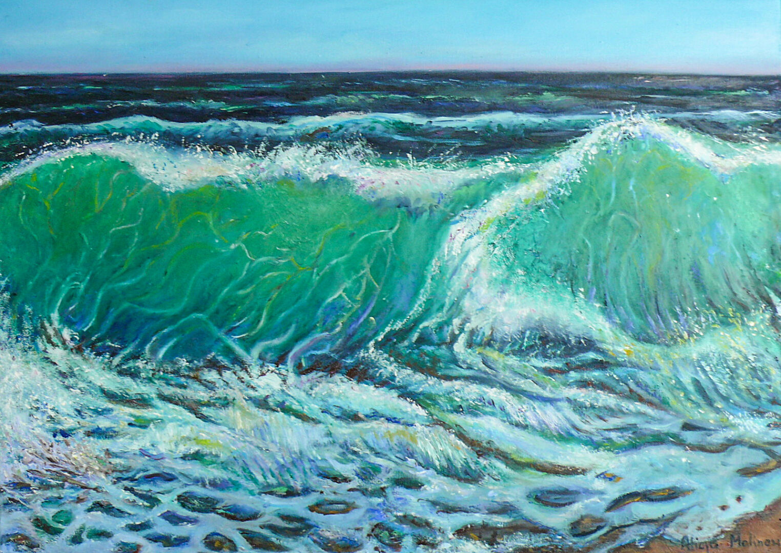 Exhibition of the Easel Art Group “Nature of Water”