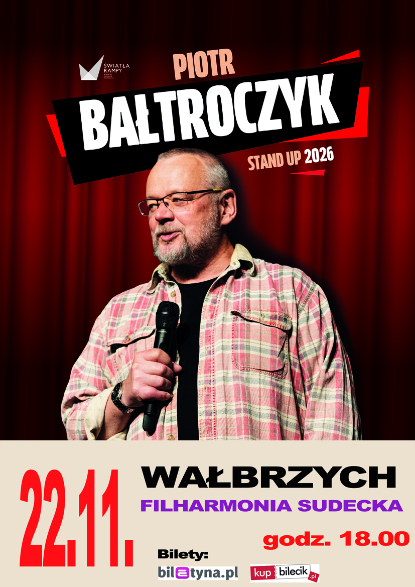 Piotr Bałtroczyk – Stand up 2026