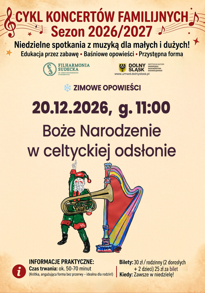 Family Concert with Santa Claus: Christmas in Celtic version