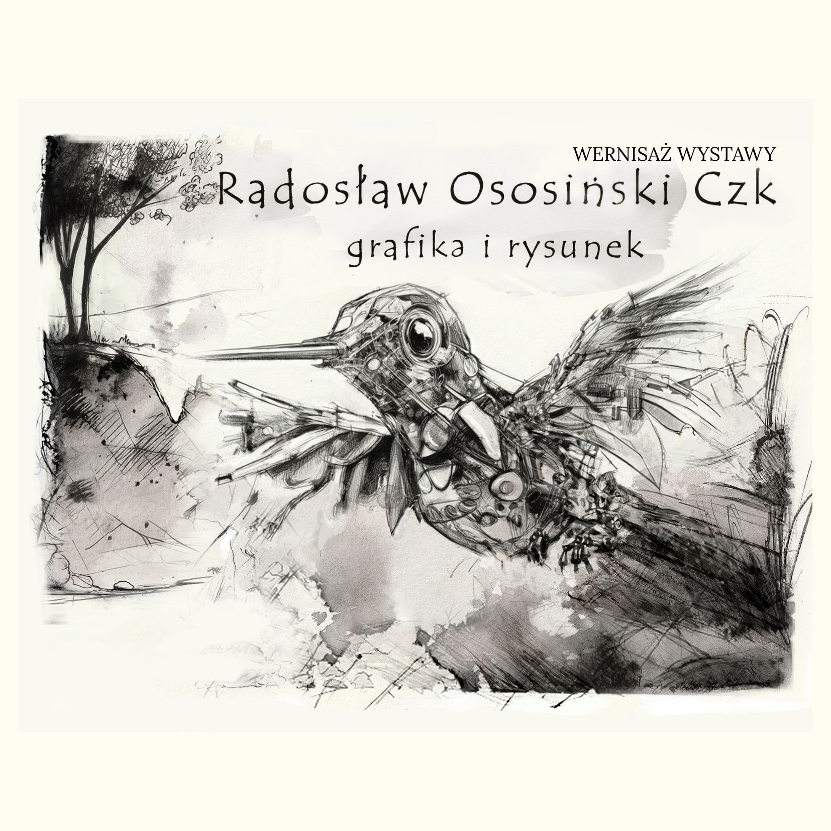 Radosław Osósiński CzK — opening of the exhibition