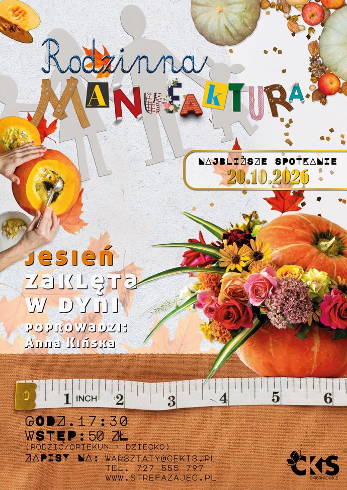 Family Manufaktura: Autumn enchanted in the pumpkin