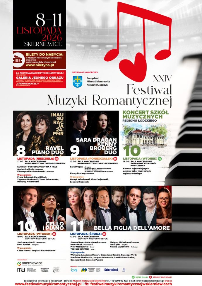 Concert as part of the XXIV Festival of Romantic Music “Cello and Piano”