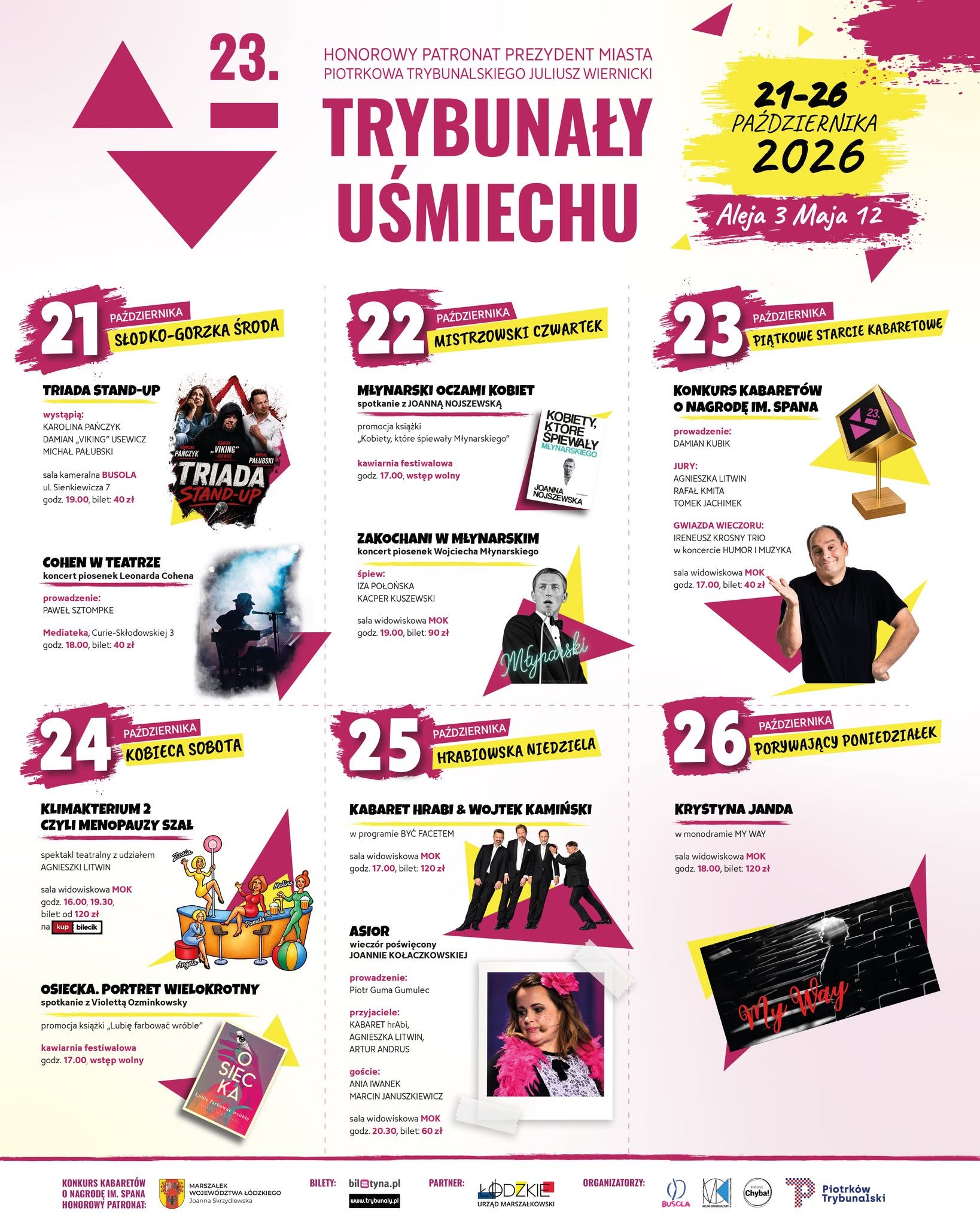 23. Trybunały Uśmiechu – Cohen w teatrze