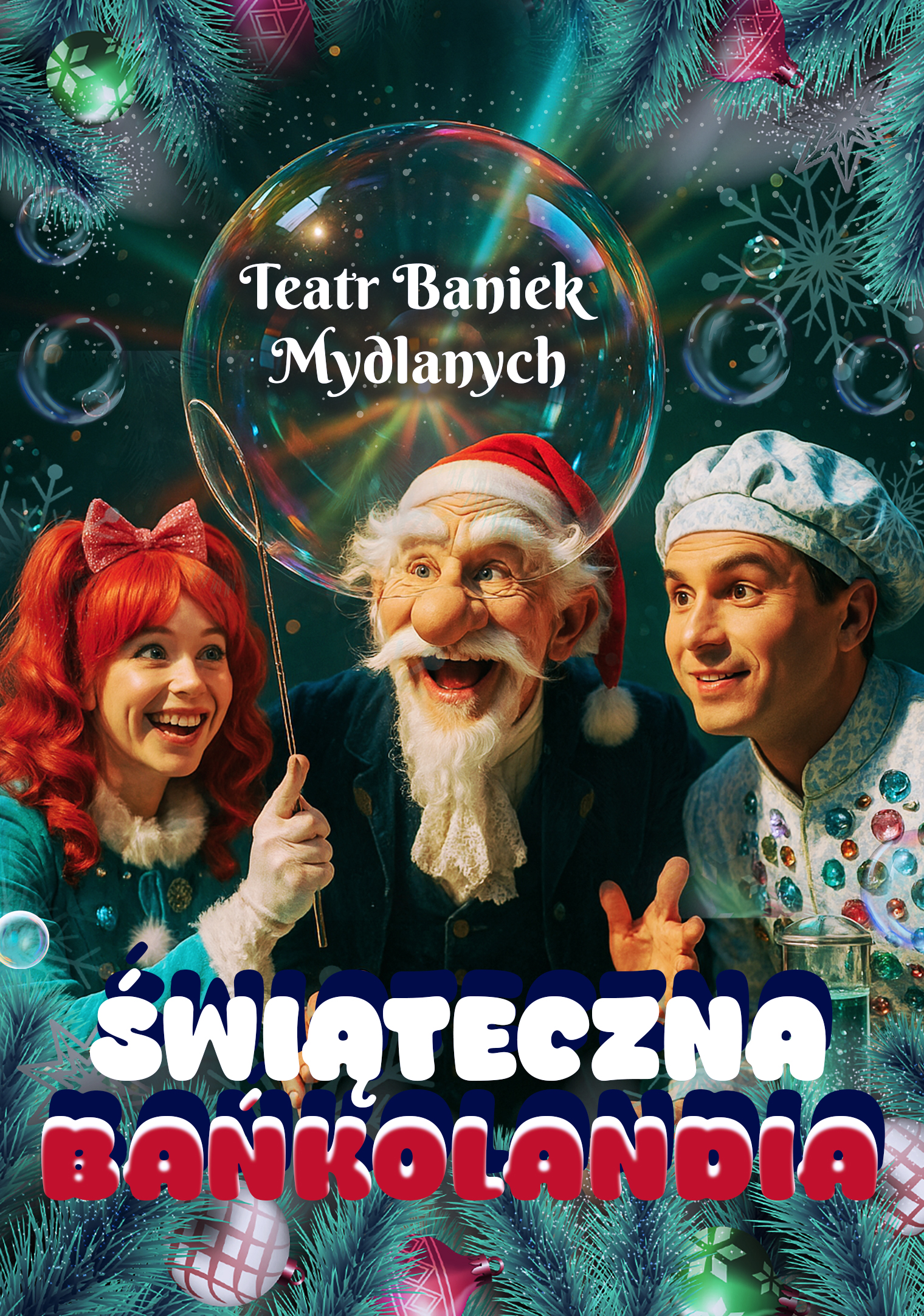 TEATR BANIEK MYDLANYCH – „ŚWIĄTECZNA BAŃKOLANDIA”