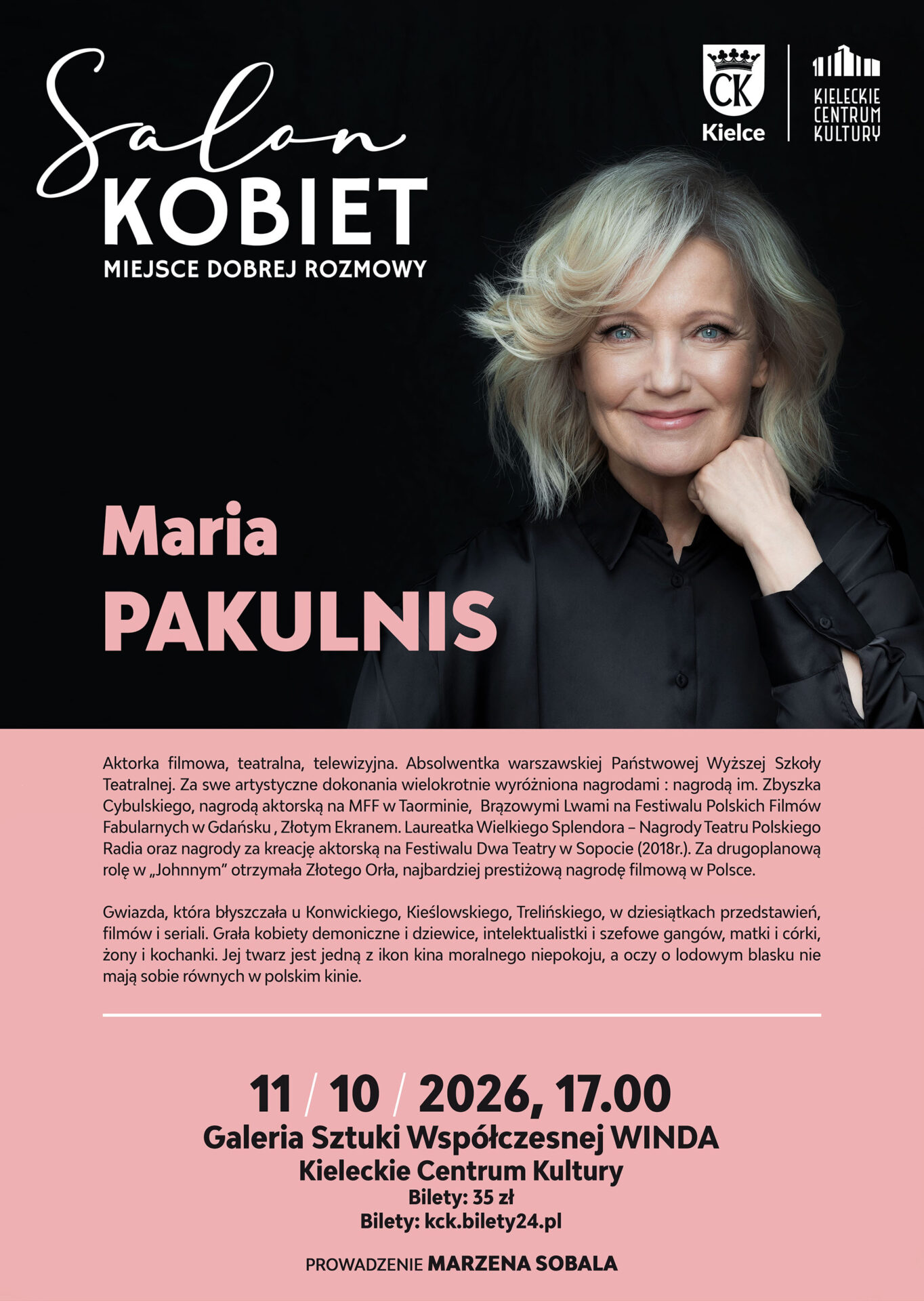Salon Kobiet: Maria Pakulnis
