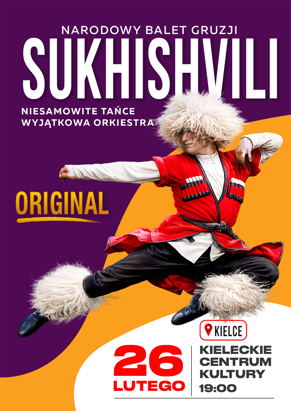 Legendary National Ballet of Georgia “Sukhishvili”