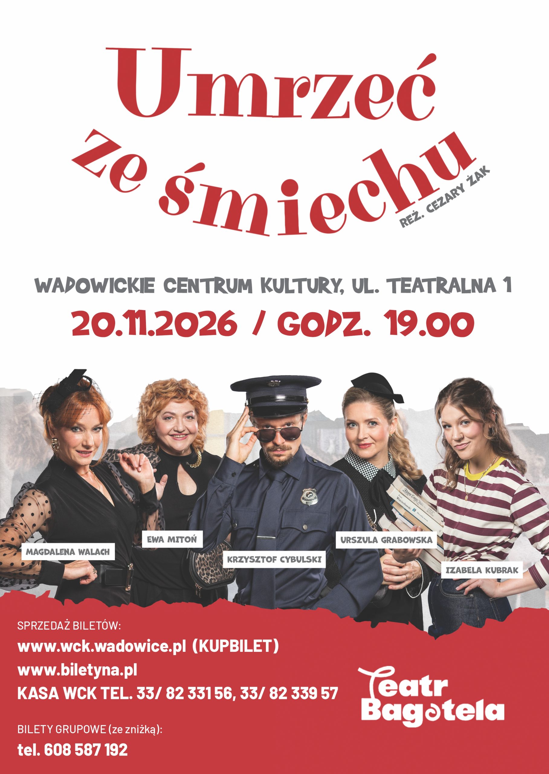 Spektakl „Umrzeć ze śmiechu”