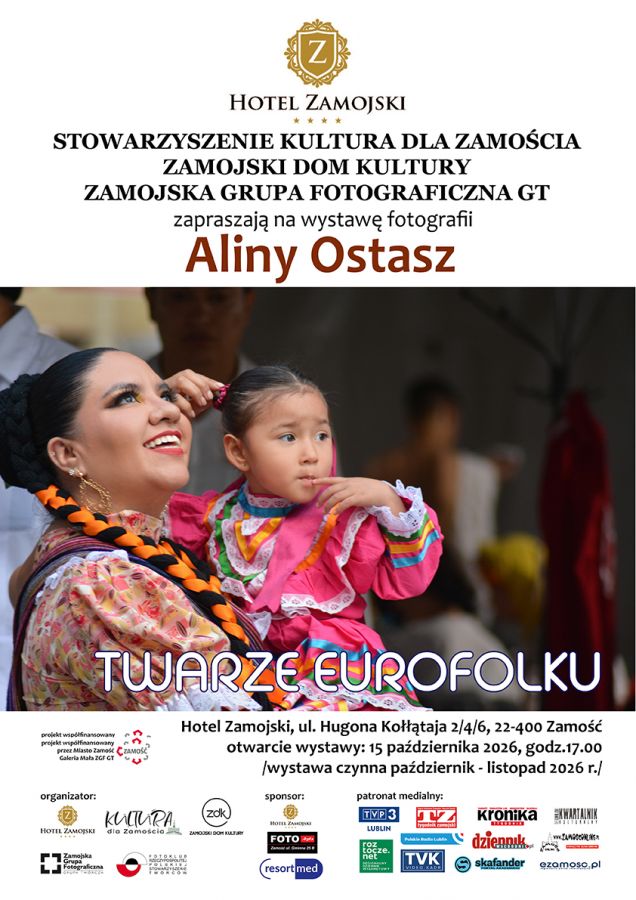 „Twarze Eurofolku” - wystawa Aliny Ostasz