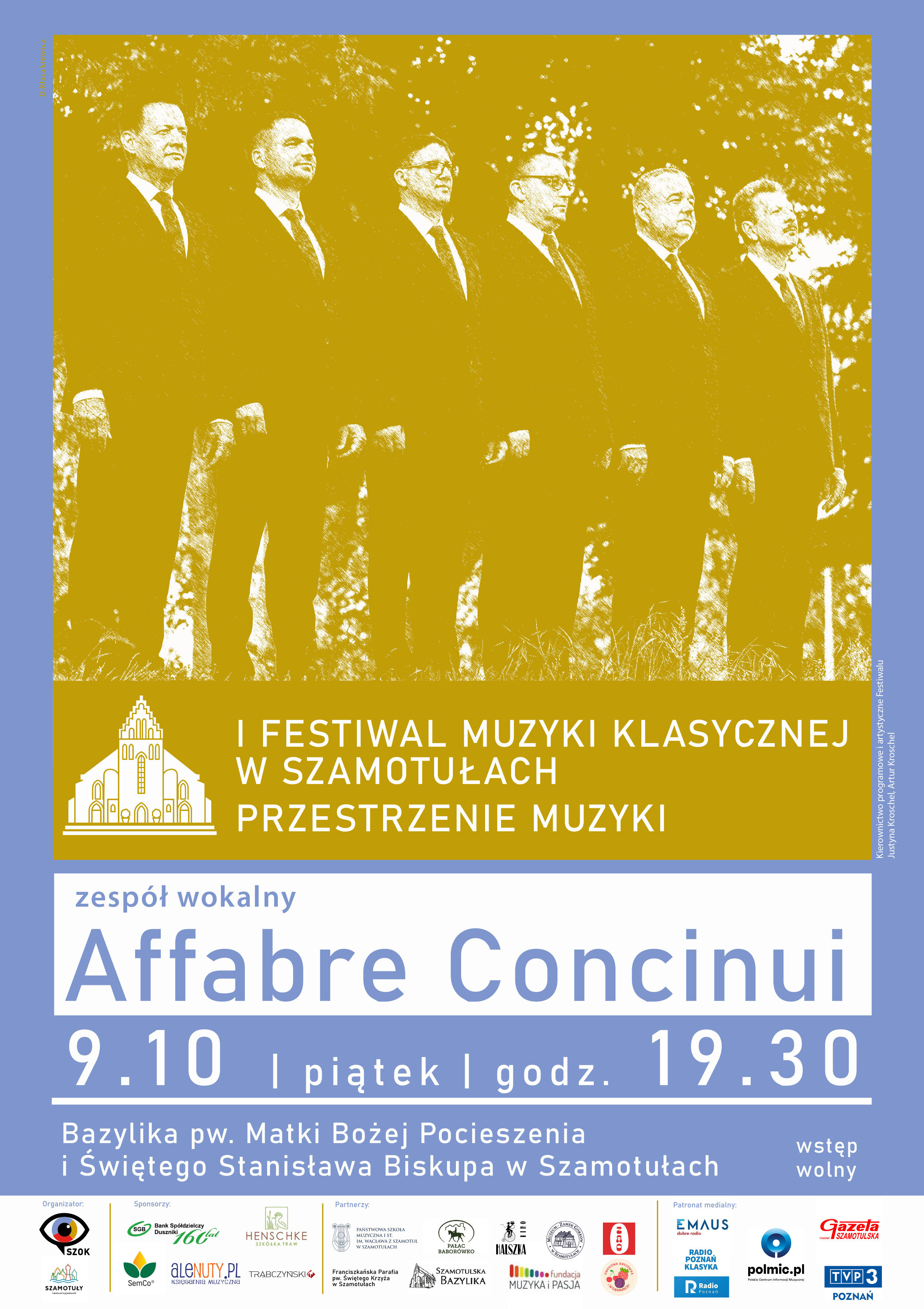 Affabre Concinui | Music spaces - 1st Classical Music Festival in Szamotuly