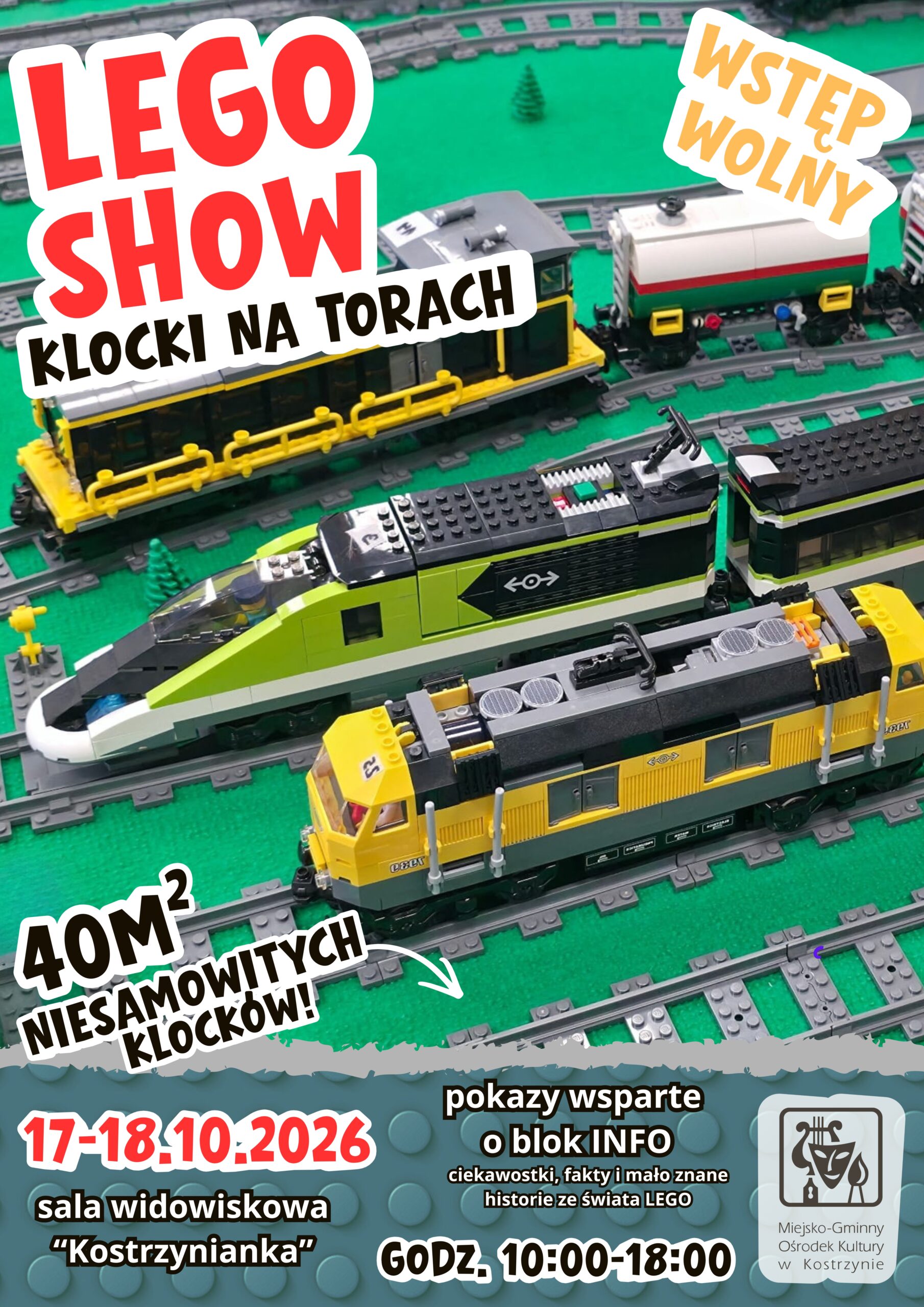LEGO Exhibition — BLOCKS ON TRACKS