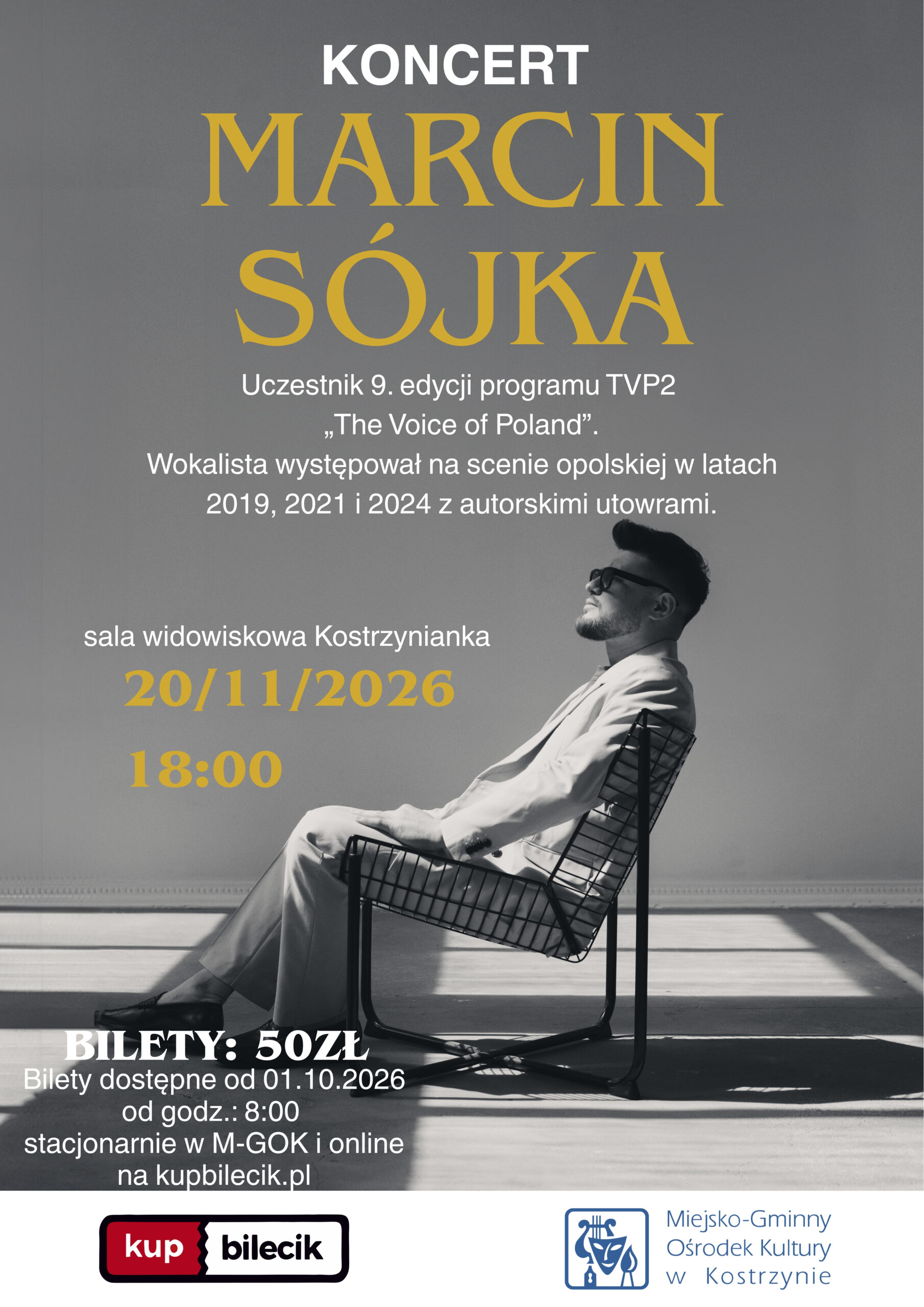 MARCINA SÓJKA concert