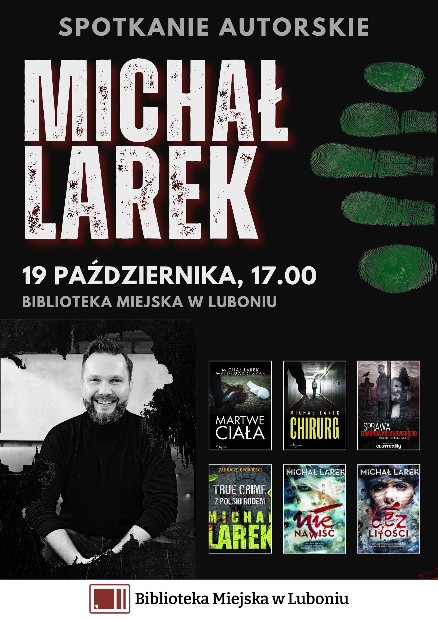 Spotkanie autorskie – Michał Larek