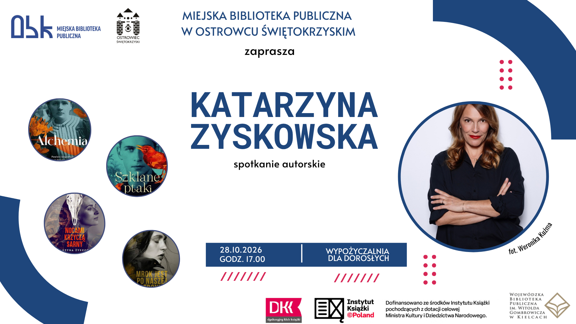 Katarzyna Zyskowska- author's meeting — Book Discussion Club