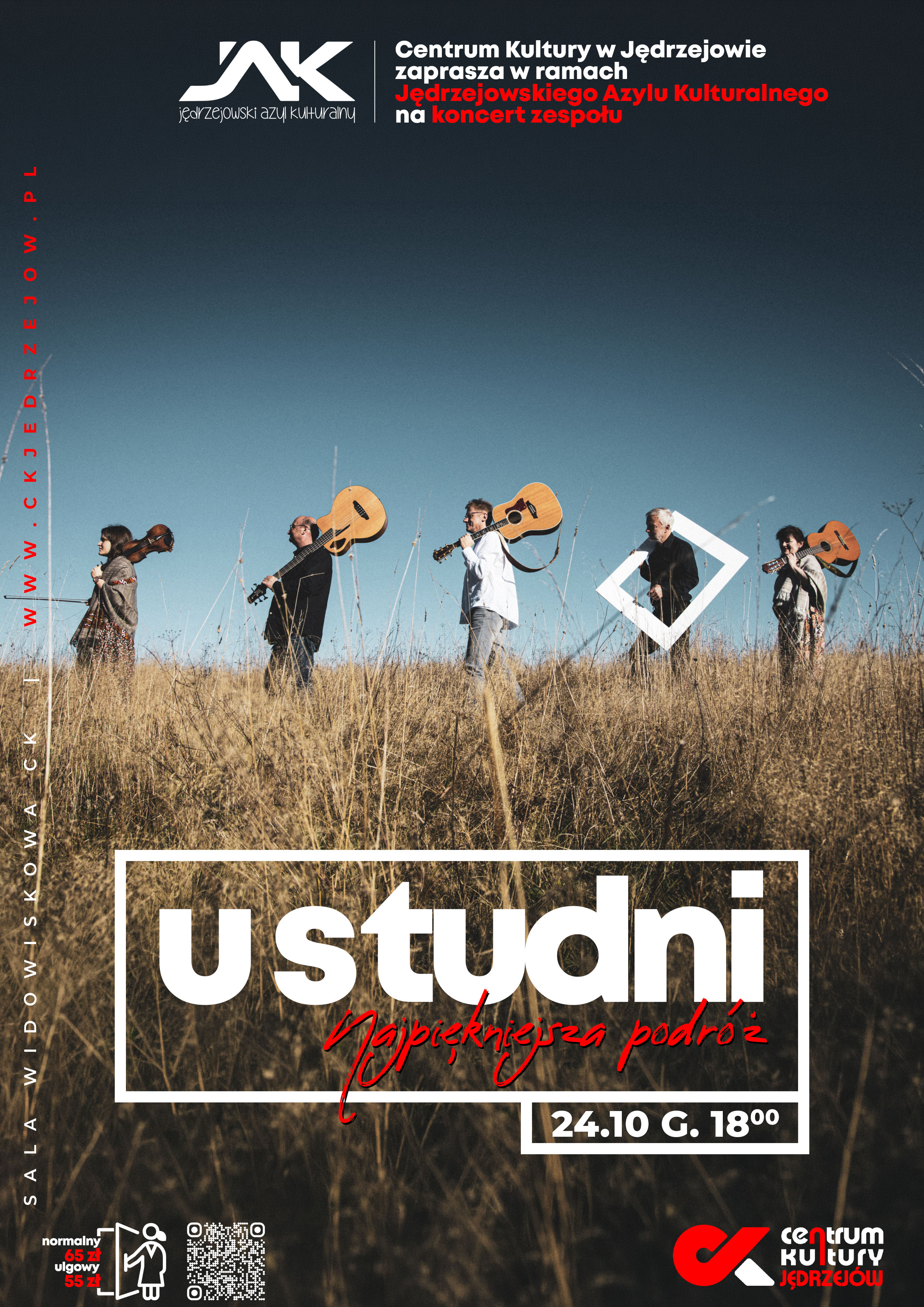 “The most beautiful journey” | Concert of the U STUDNI ensemble as part of the Jędrzejów Cultural Asylum