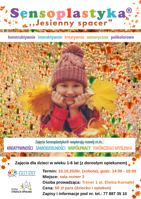 Zajęcia Sensoplastyka® dla najmłodszych