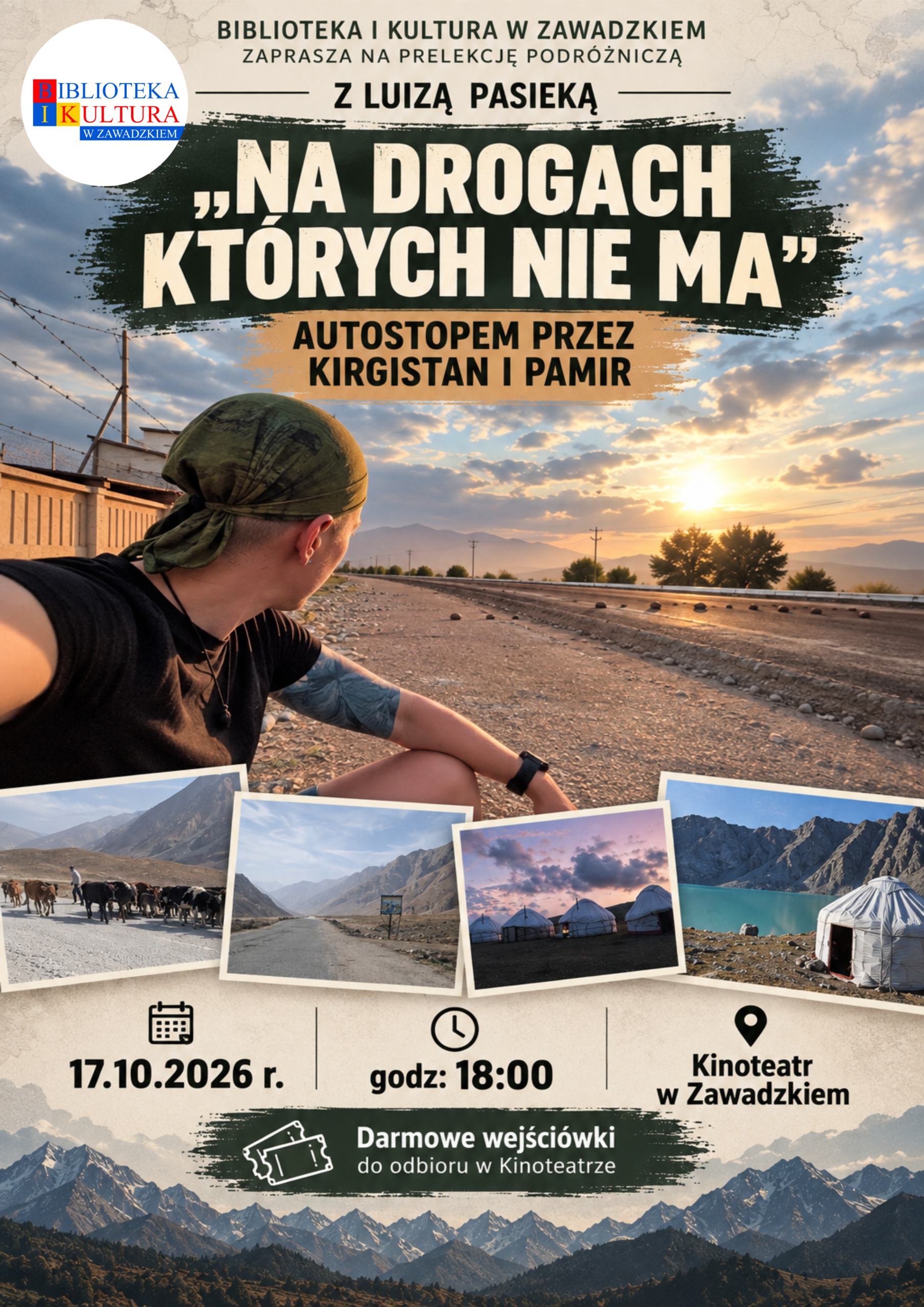 „Na drogach, których nie ma” – spotkanie z Luizą Pasieką