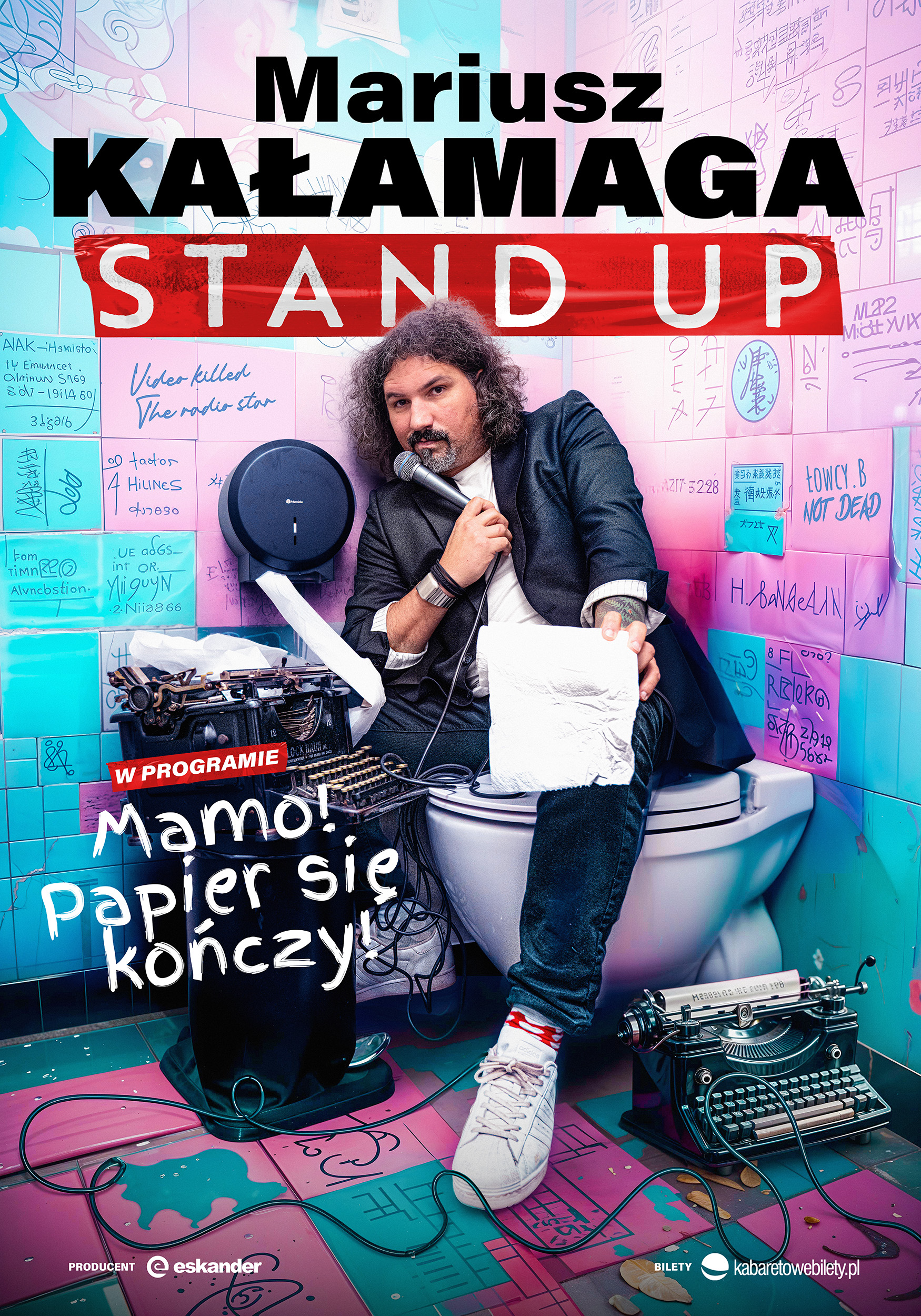 Mariusz Kalamaga — Mom! The paper ends!