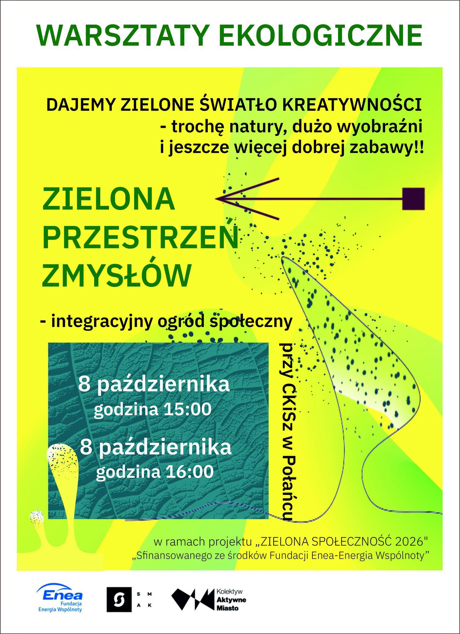 Green space of the senses - we invite you to the ecological workshops