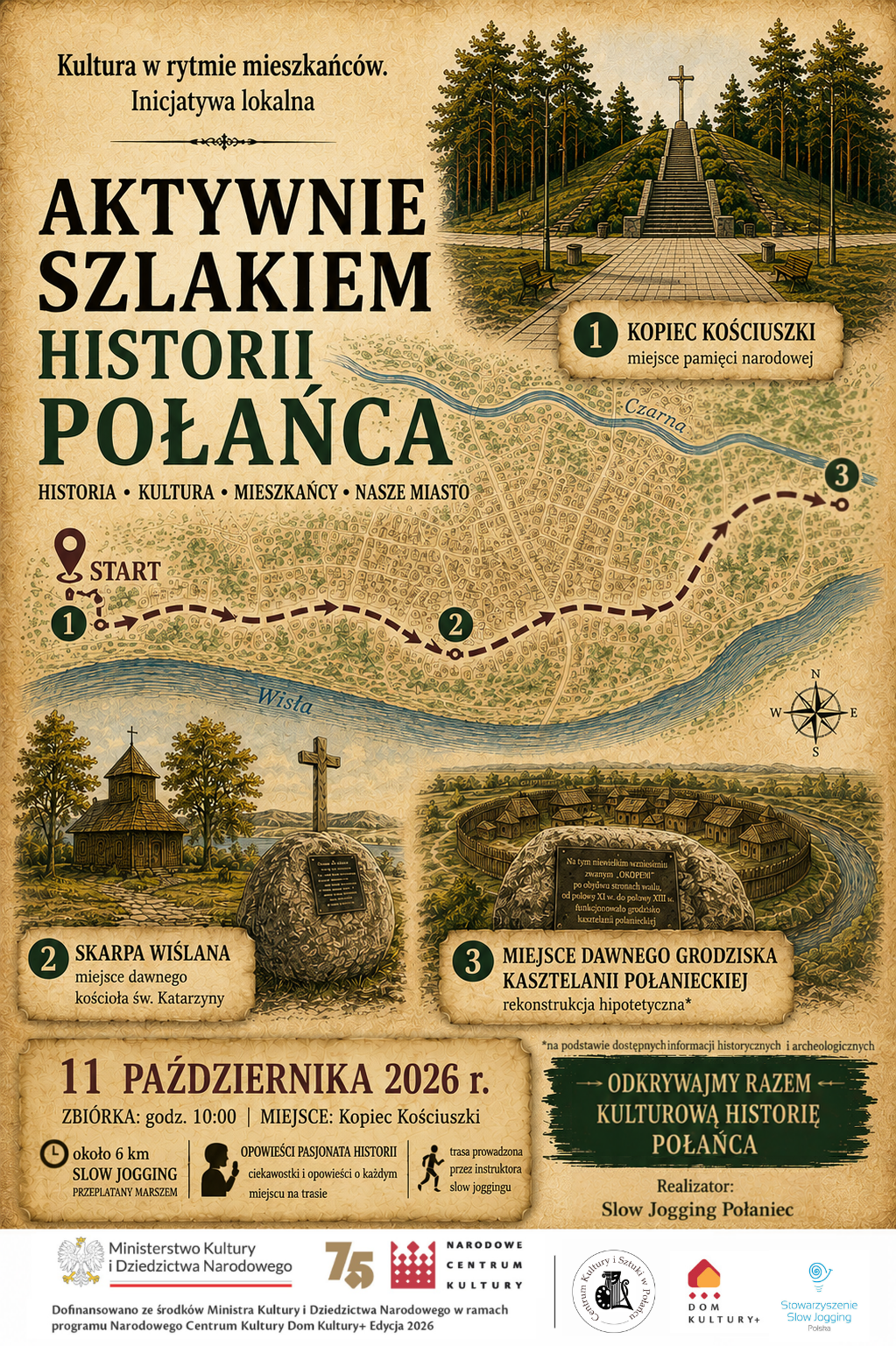 Actively on the trail of the history of Połańce - we discover our heritage