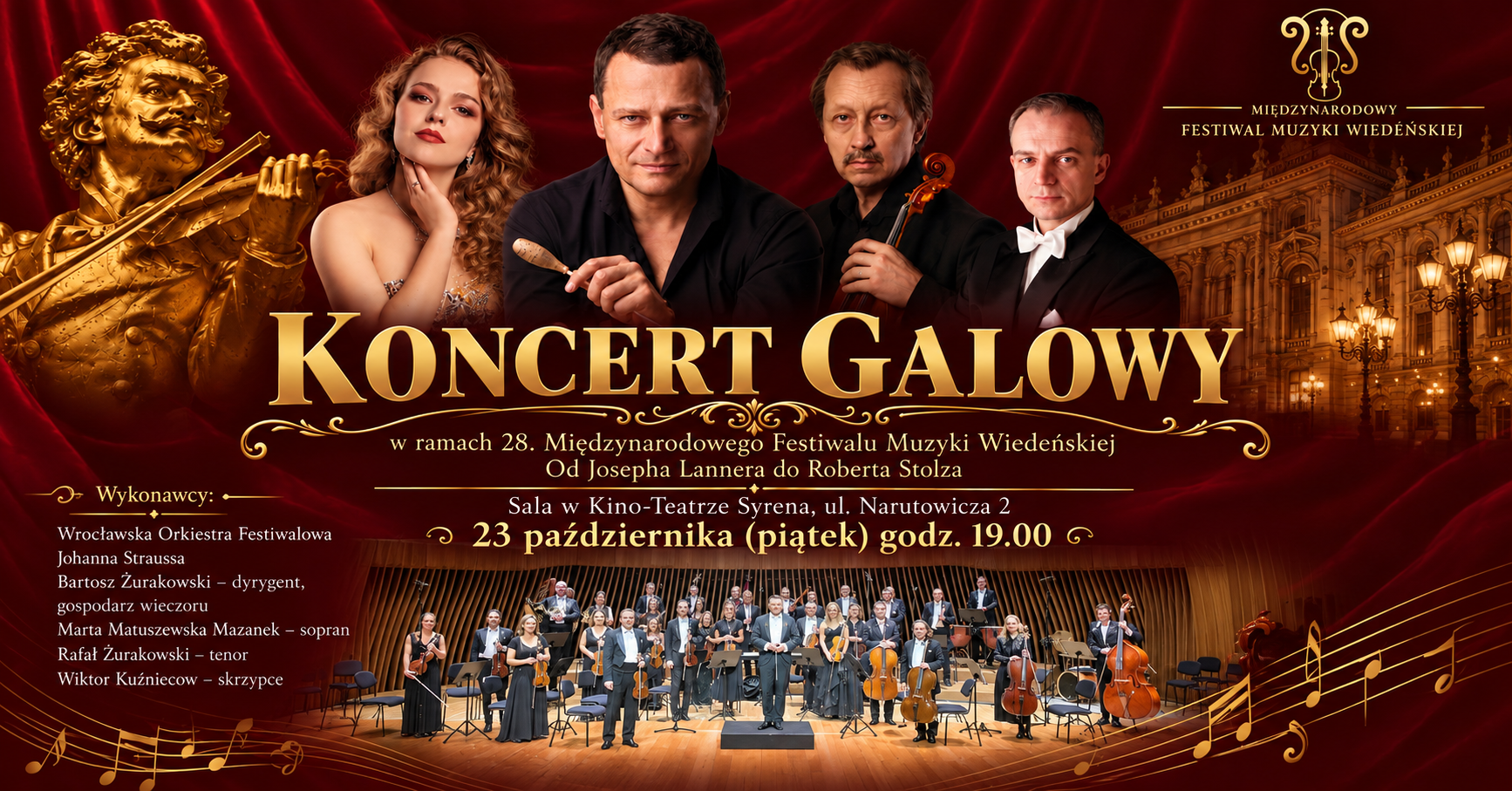 Koncert Galowy w Kino-Teatrze Syrena