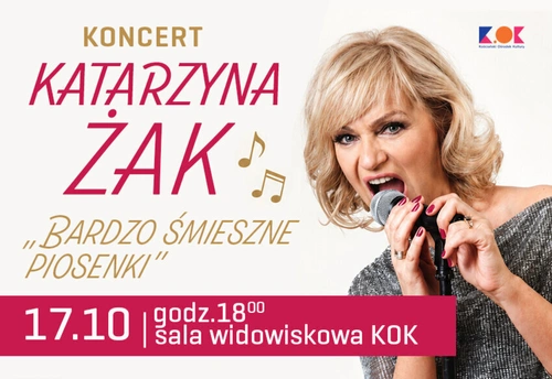 Concert “Very funny songs” Katarzyna Żak