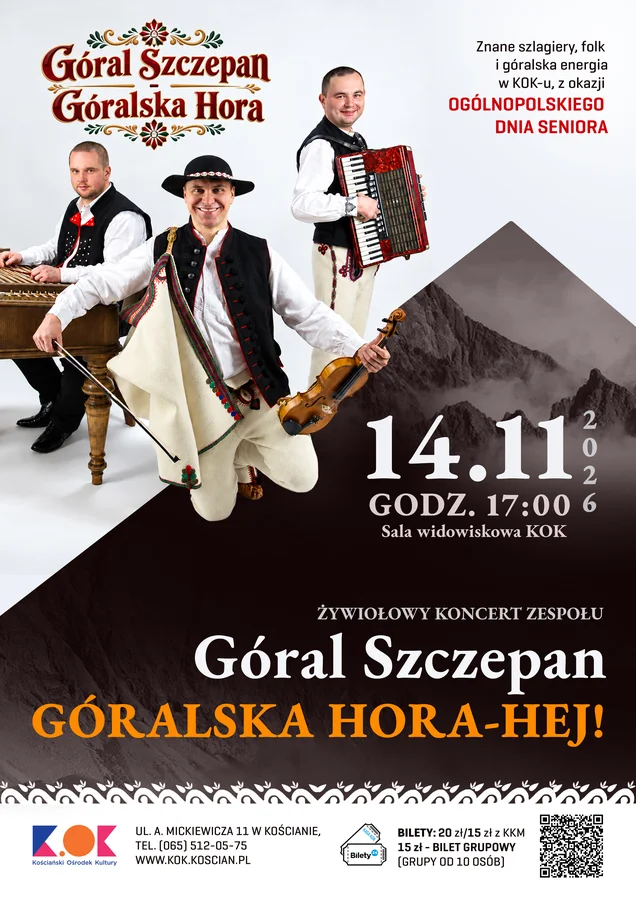 Góralska Hora - koncert, który rozgrzeje listopad!