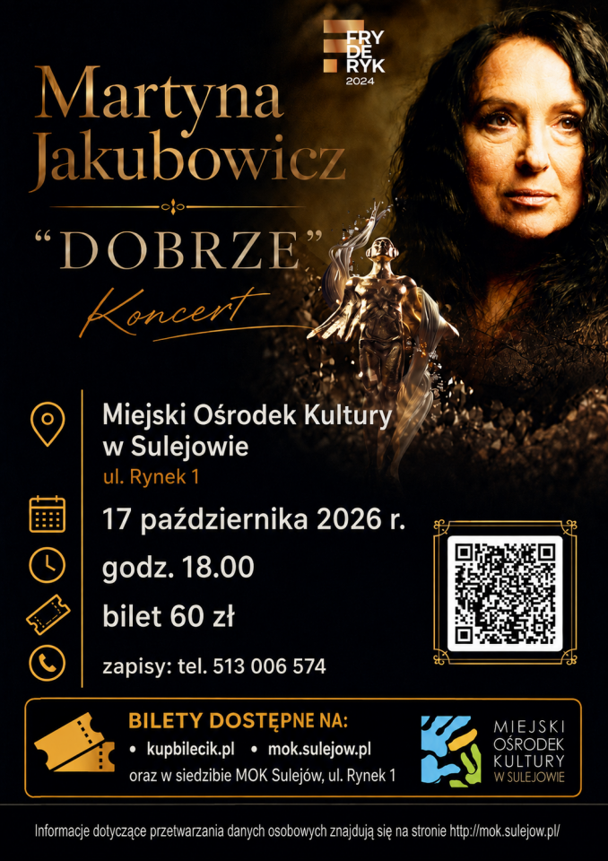 koncert MARTYNY JAKUBOWICZ – „DOBRZE”
