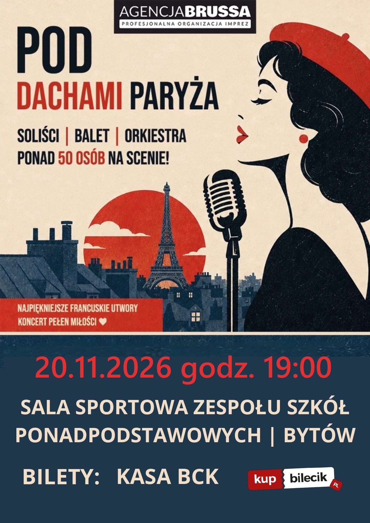 Pod Dachami Paryża 2 – wielki koncert pełen francuskiego uroku!