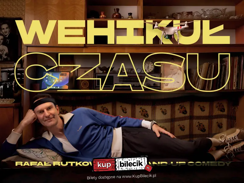 Stand-up Rafał Rutkowski w programie „Wehikuł czasu”