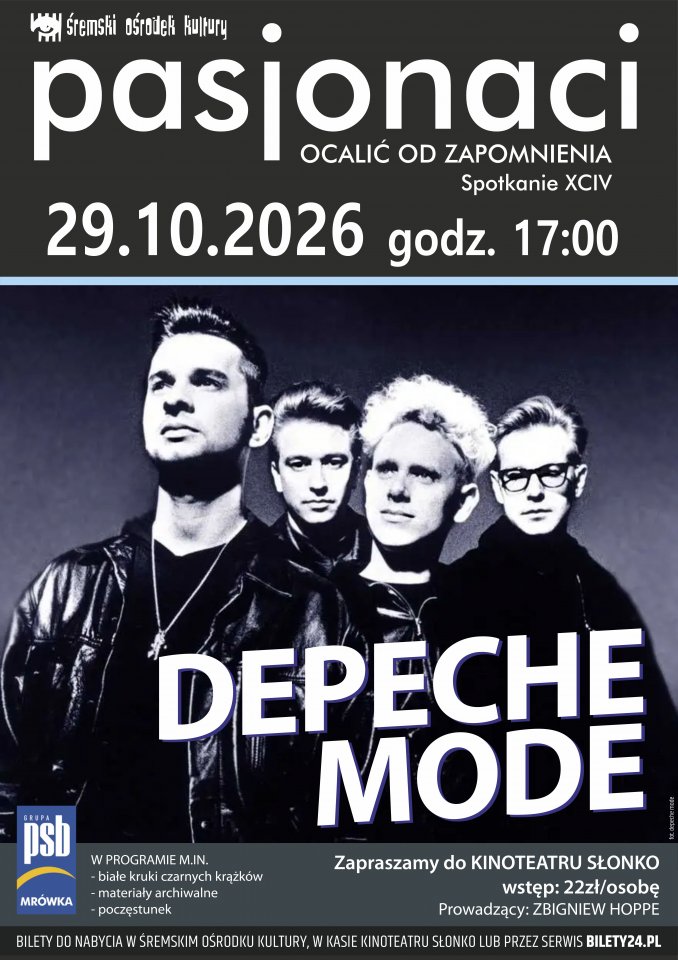 Pasjonaci. Ocalić od zapomnienia - Depeche Mode
