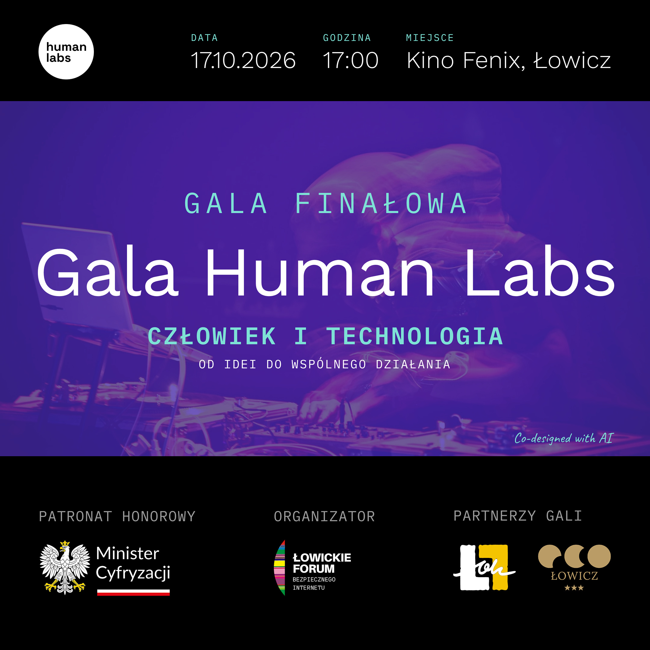 GALA HUMAN LABS „CZŁOWIEK I TECHNOLOGIA”