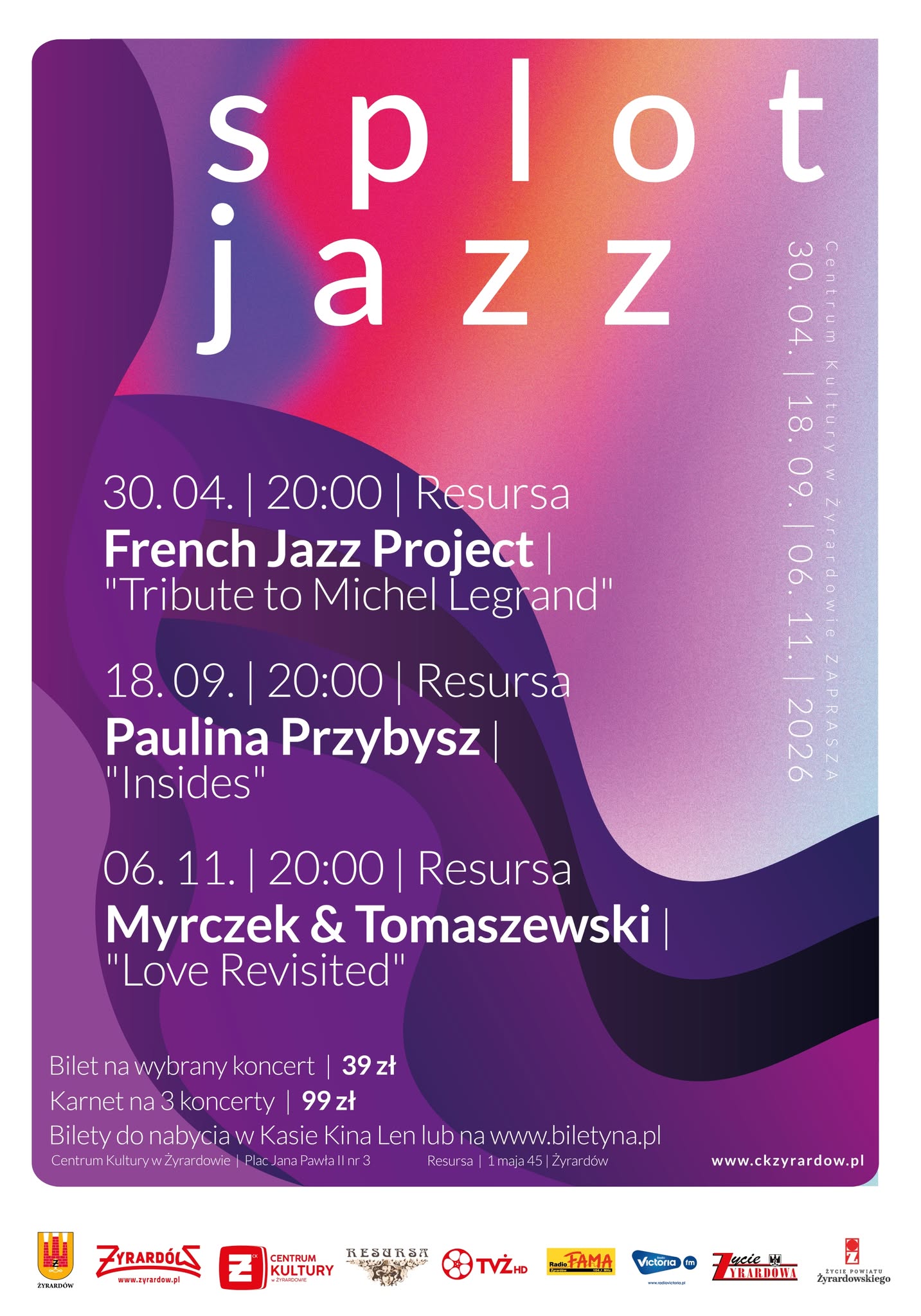 Myrczek & Tomaszewski – „Love Revisited” – Splot Jazz Żyrardów