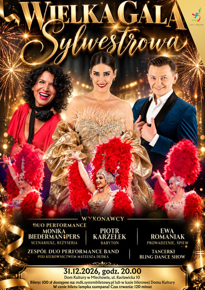 WIELKA GALA SYLWESTROWA