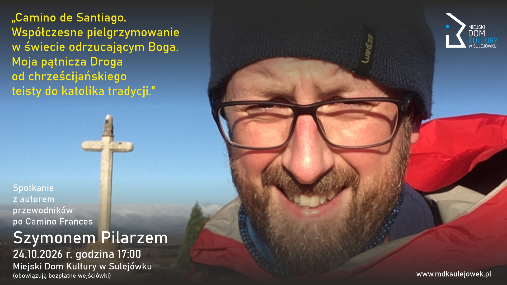 Spotkanie z autorem przewodników po Camino Frances - Szymonem Pilarz