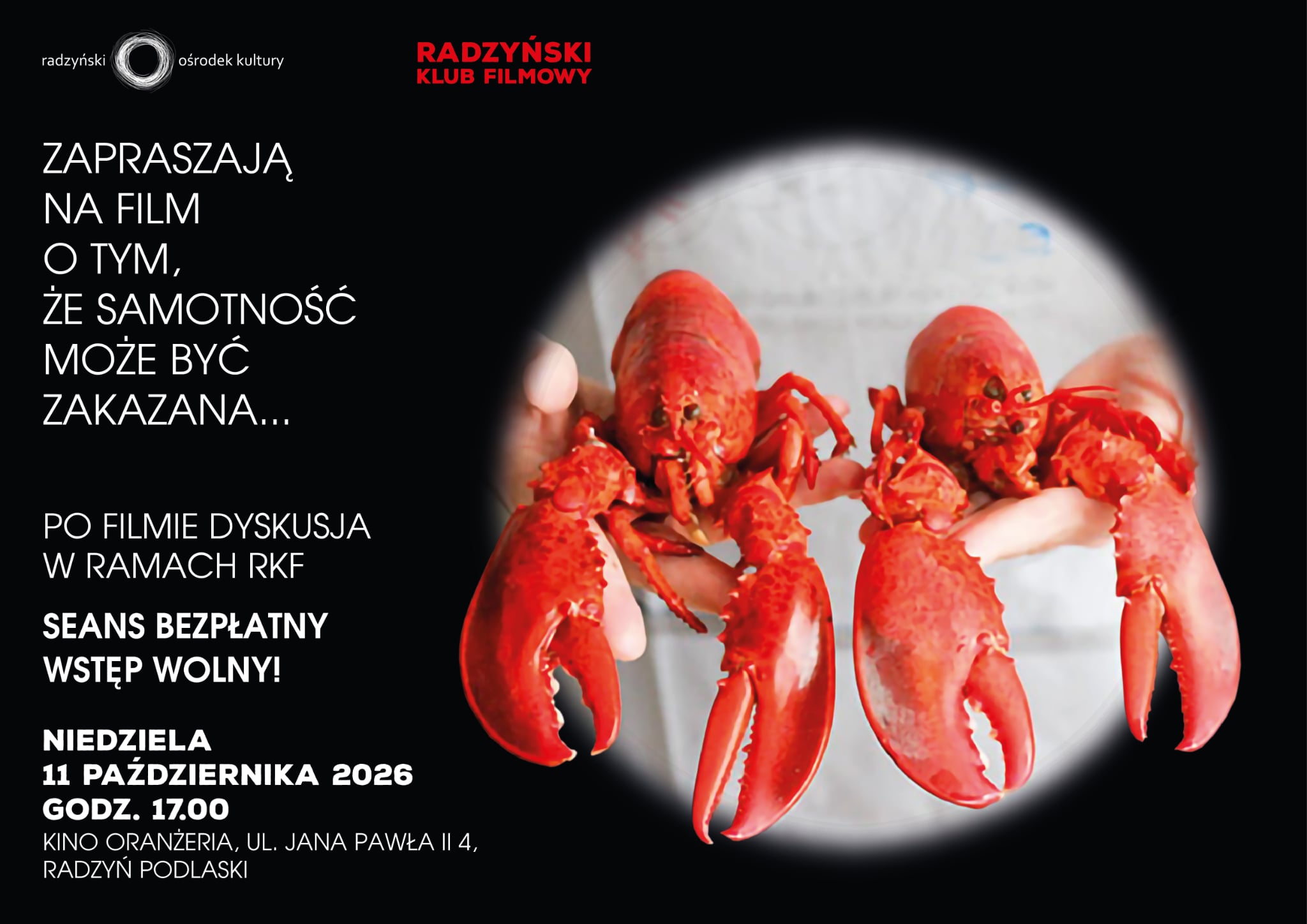 Radzyński Film Club invites you to a film!