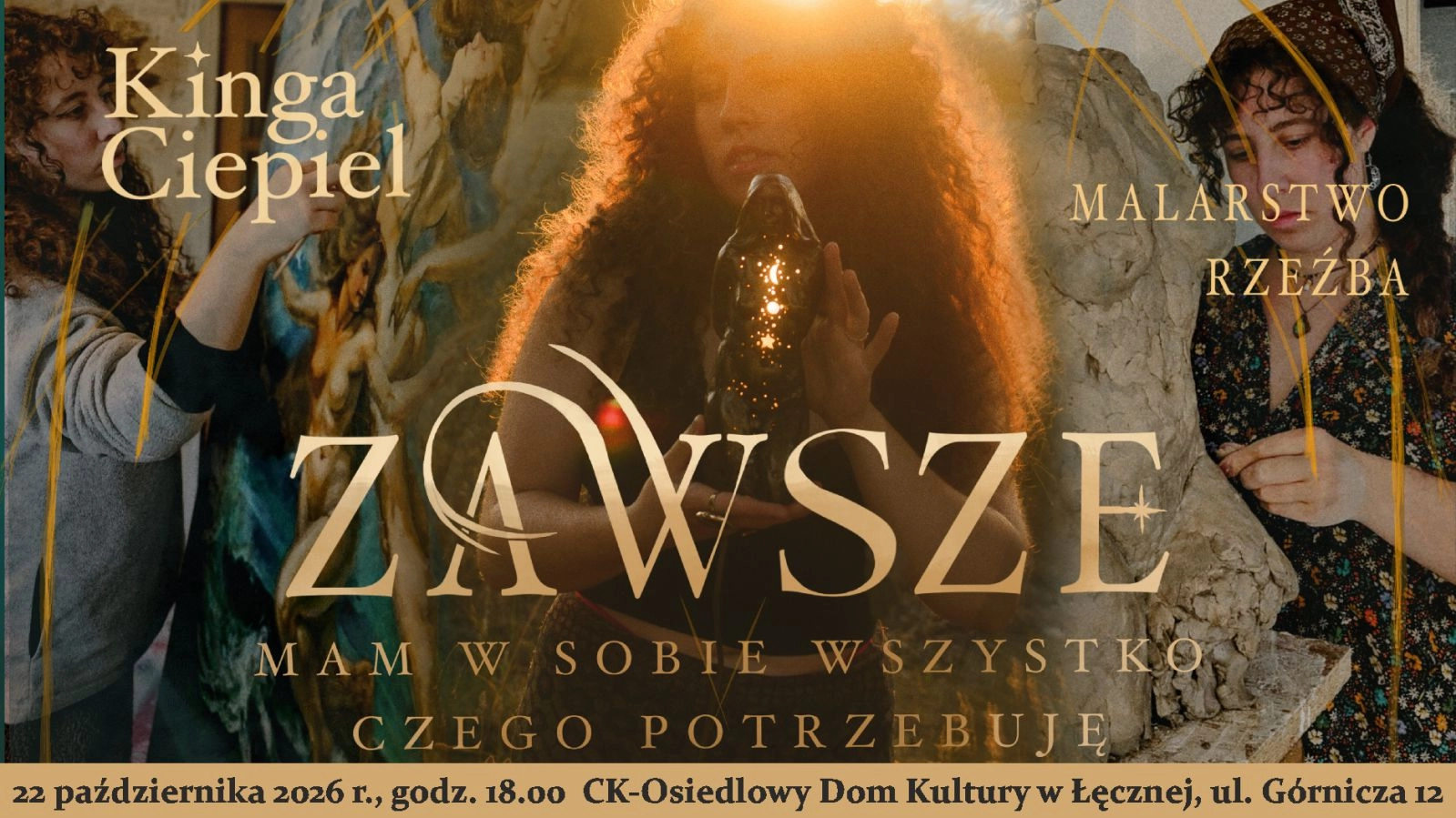 Opening of the exhibition Kingi Ciepiel - Galeria ODK