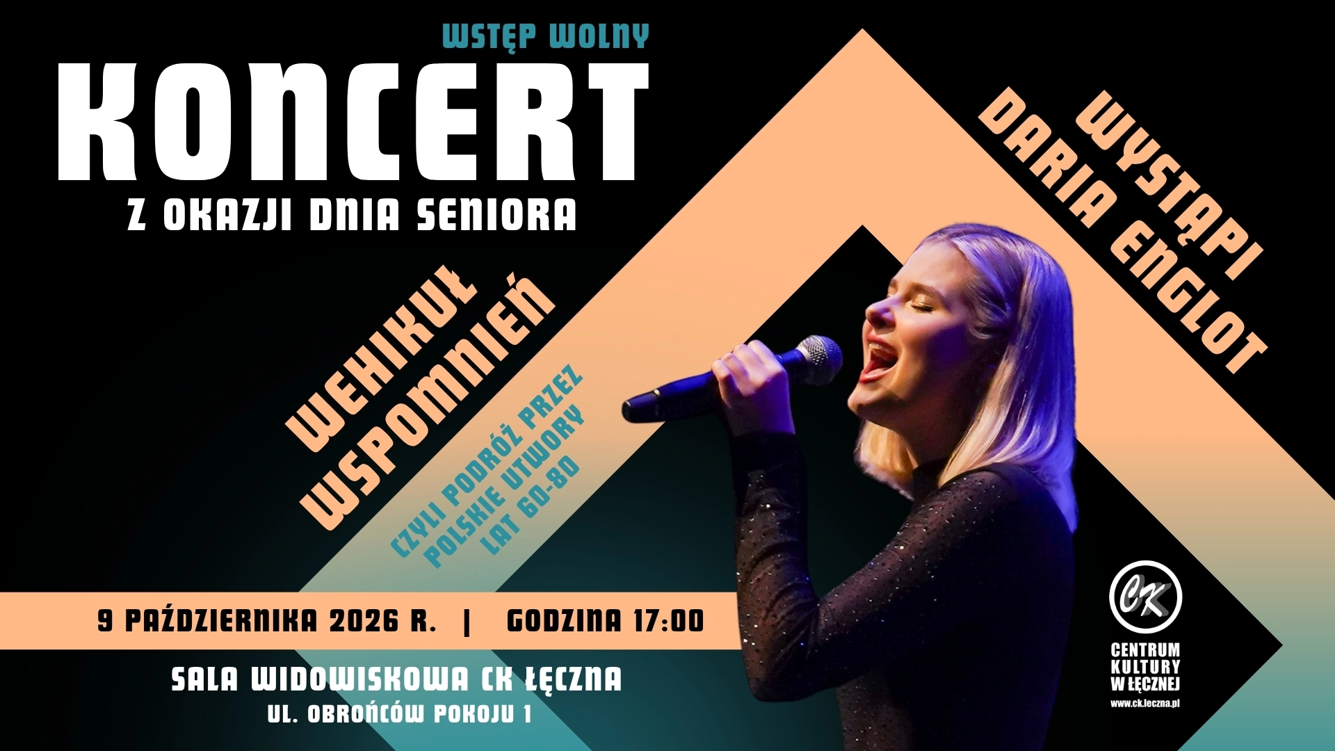 „Wehikuł wspomnień, czyli podróż przez polskie utwory lat 60-80” - koncert