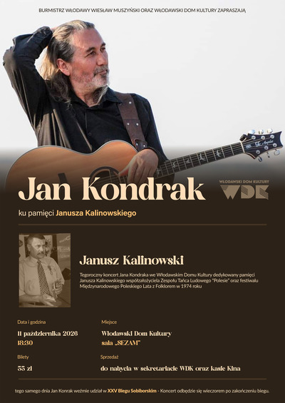 Jan Kondrak - concert in memory of Janusz Kalinowski