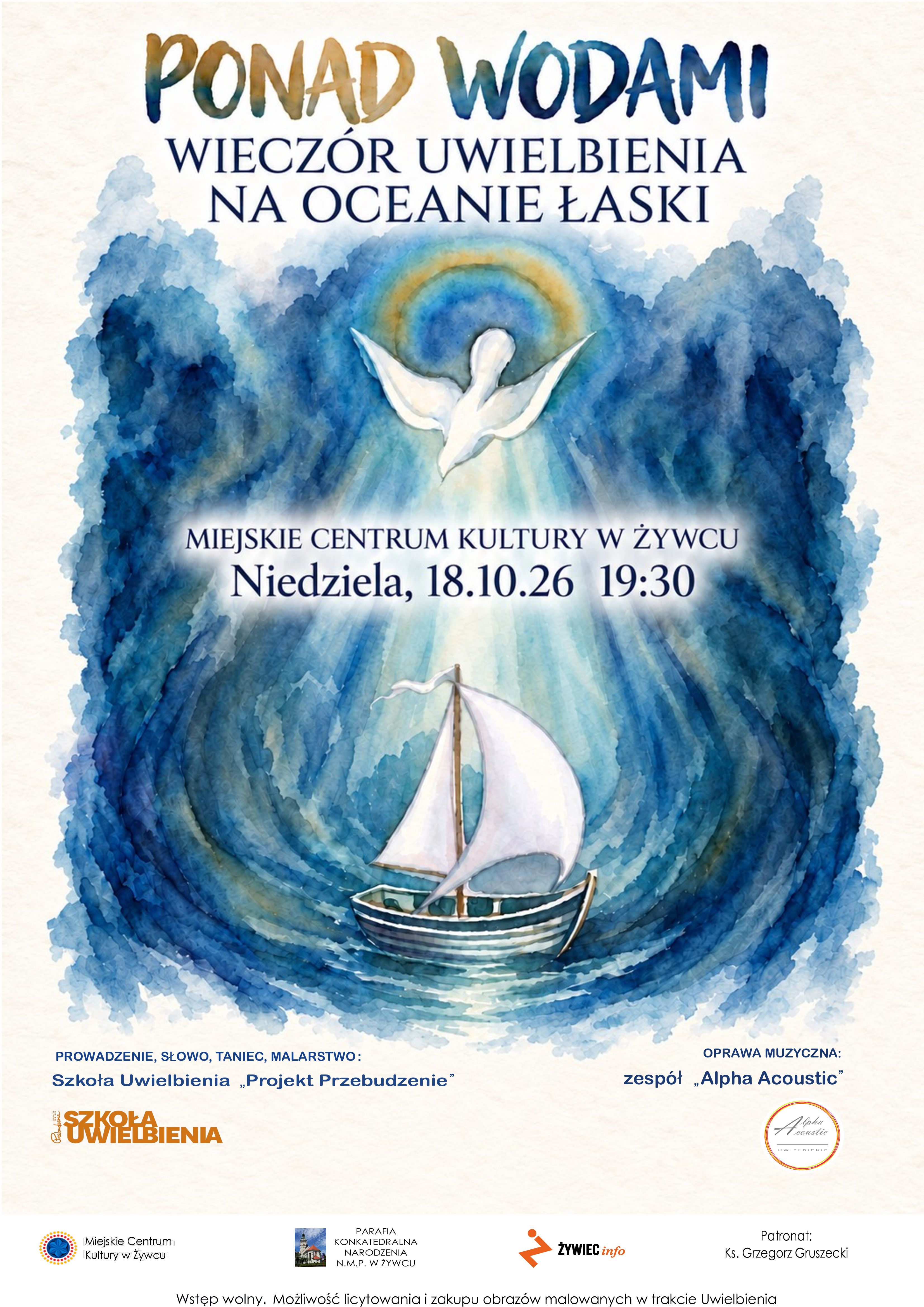 “OVER THE WATERS” - AN EVENING OF WORSHIP ON THE OCEAN OF GRACE