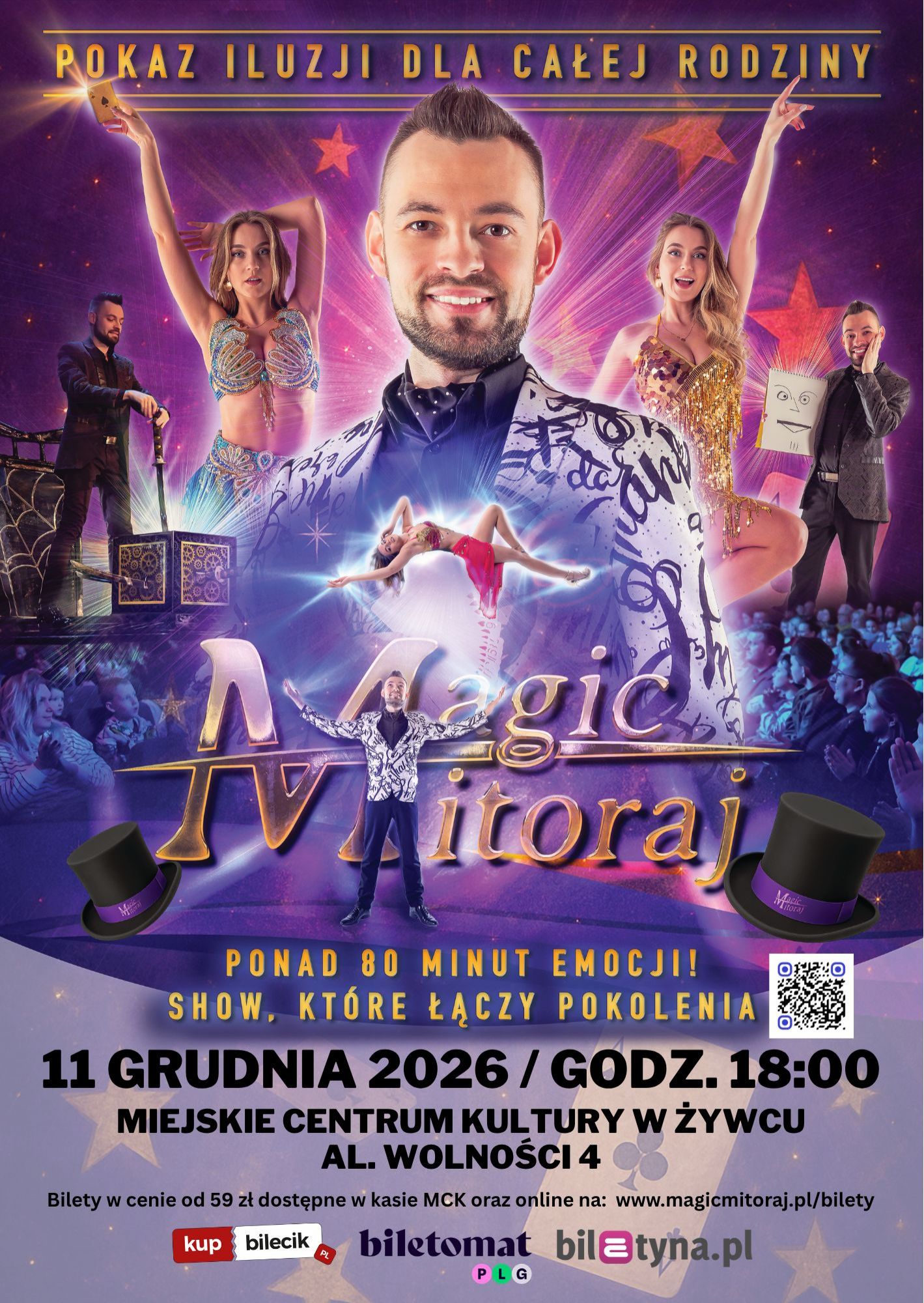 MAGIC MITORAJ - A SHOW OF ILLUSION FOR THE WHOLE FAMILY