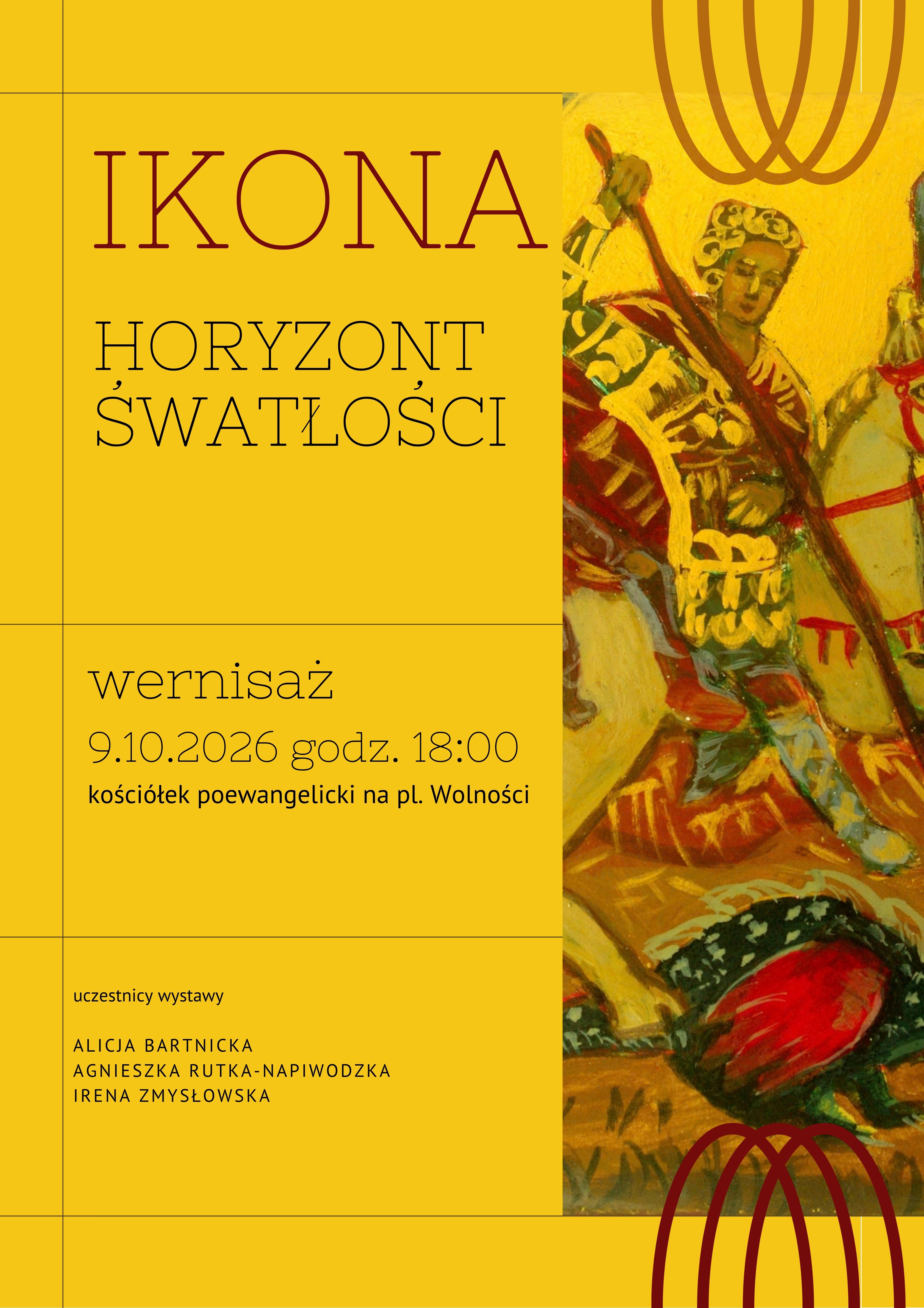 Wernisaż “Ikona- Horyzont Światłości”