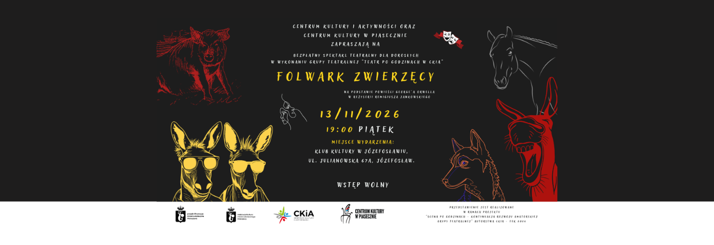 Teatr Po Godzinach | Folwark zwierzęcy