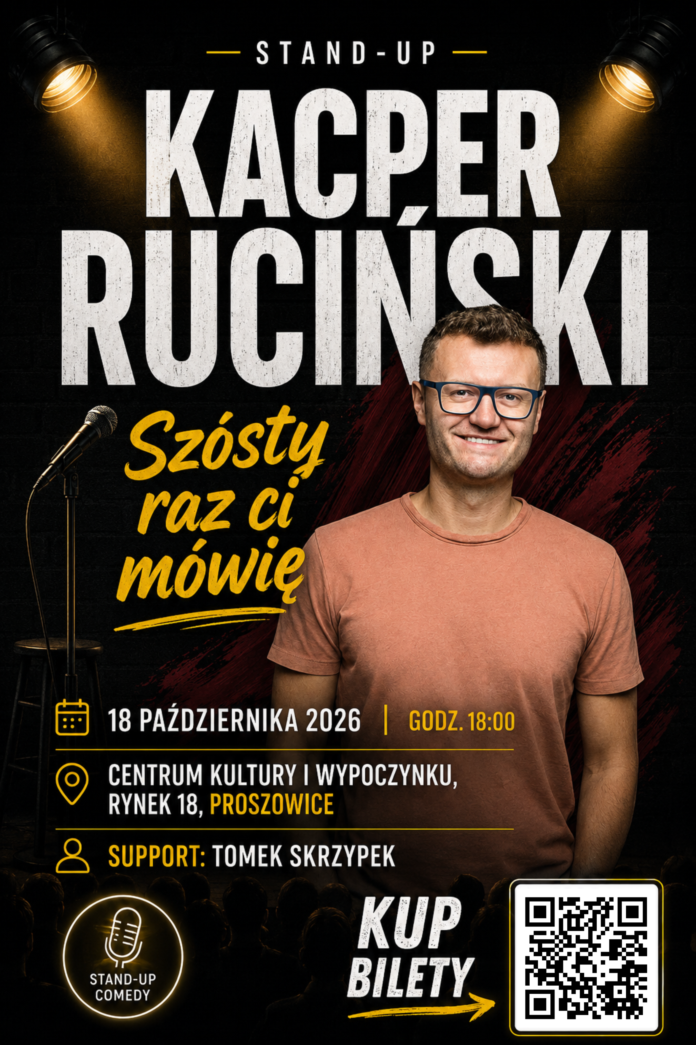 Kacper Ruciński – „Szósty raz ci mówię”