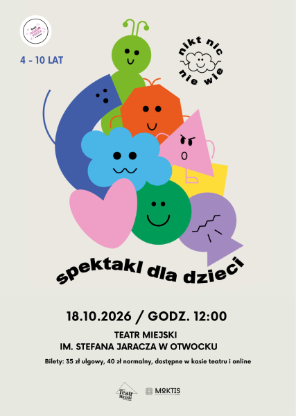Spektakl dla dzieci: nikt nic nie wie