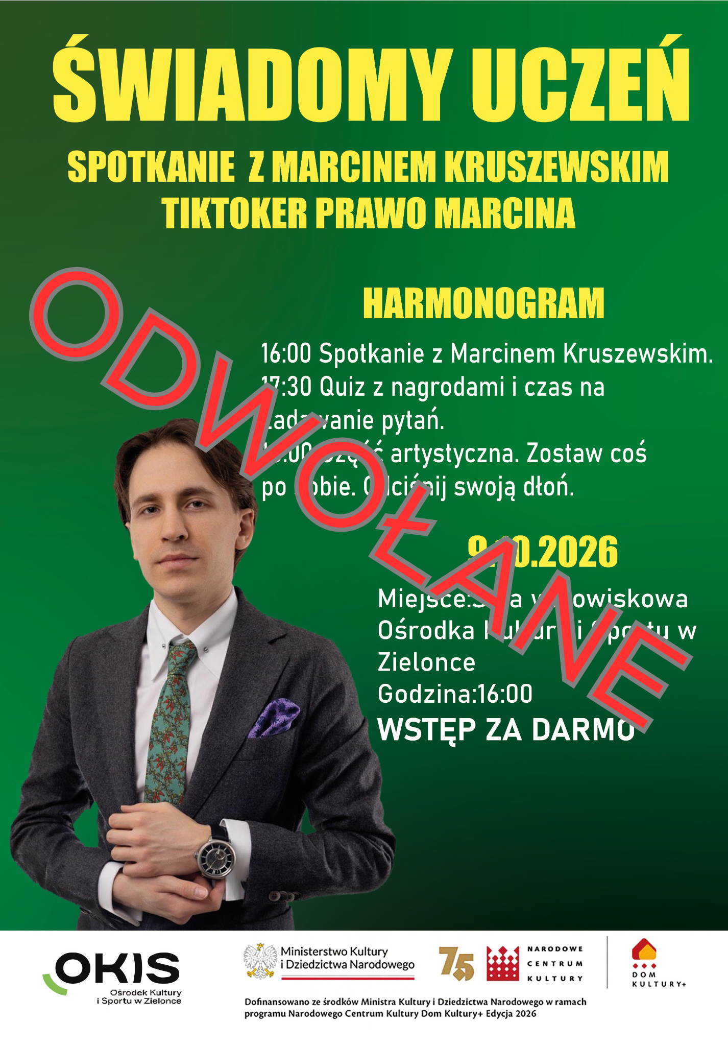 ODWOŁANE! "Prawo Marcina" w Zielonce