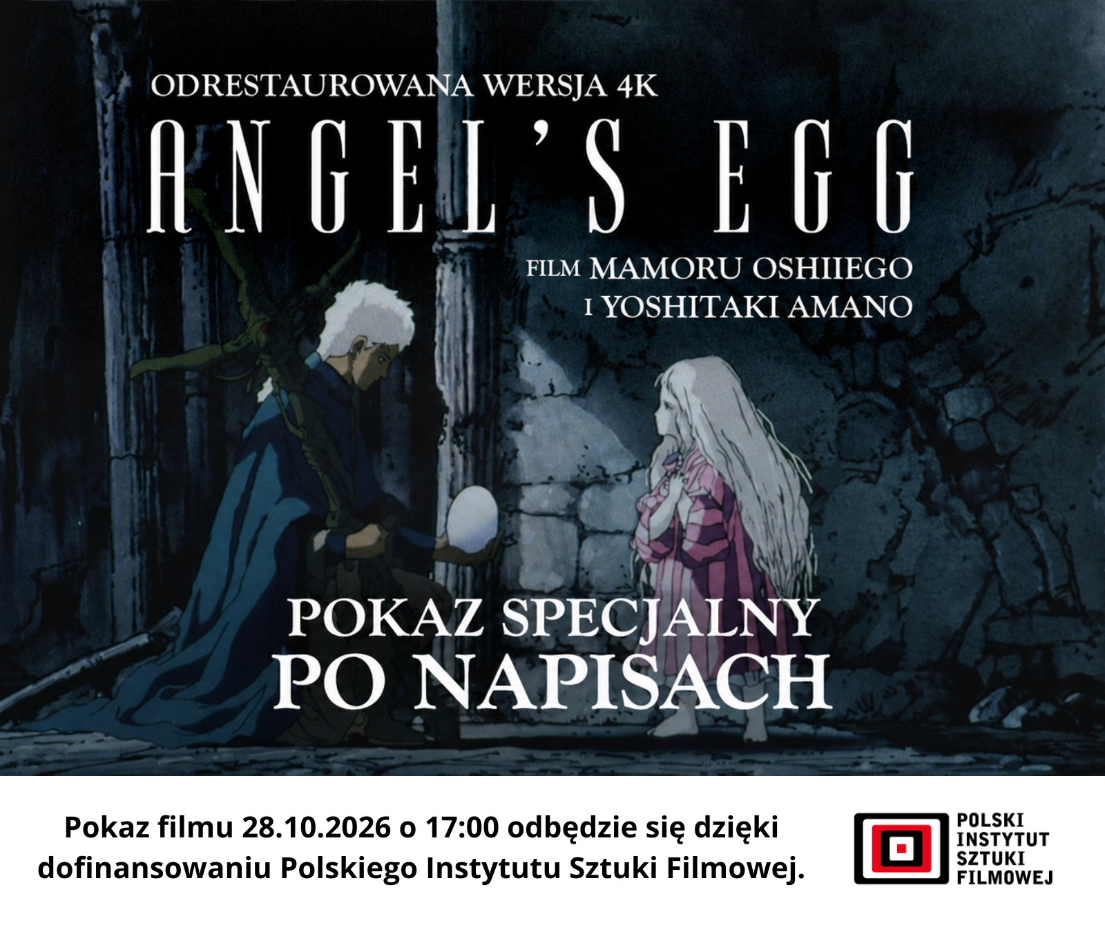 „Angel’s Egg” w ramach klubu filmowego Po napisach