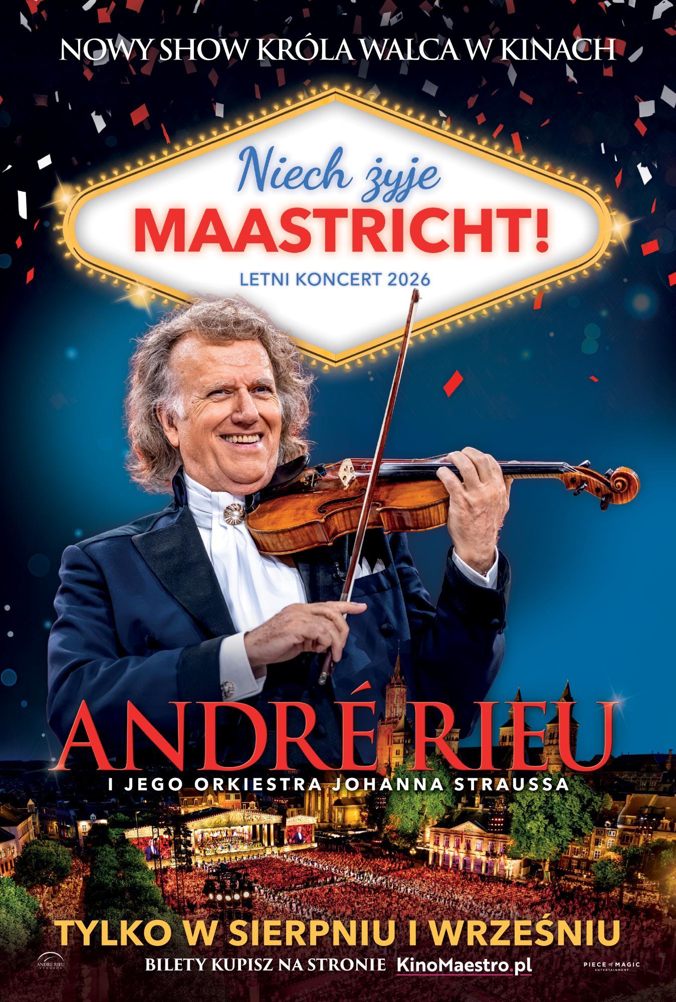 André Rieu. Niech żyje Maastricht! Retransmisja letniego koncertu z Maastricht 2026