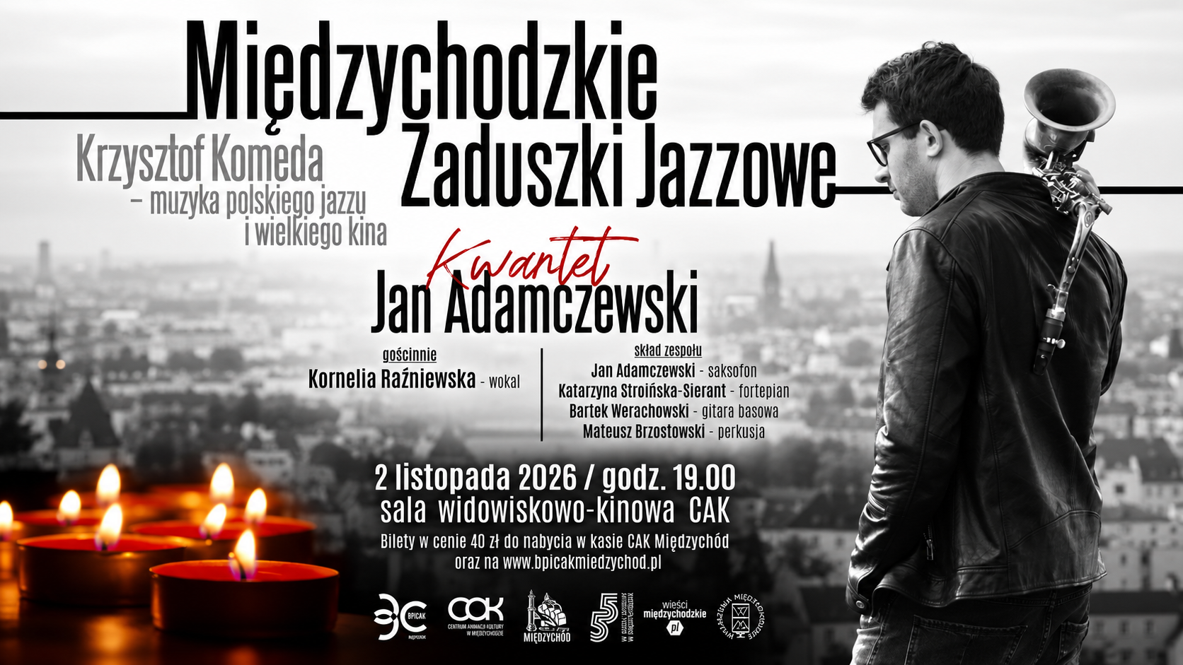 Listopad w rytmie Komedy. Powracają Międzychodzkie Zaduszki Jazzowe